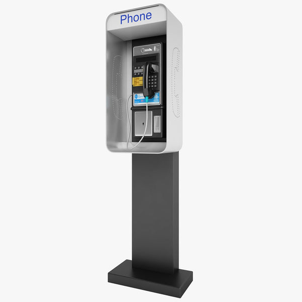 1/6 Scale Public Phone