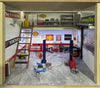 Racing Garage Diorama 1/24