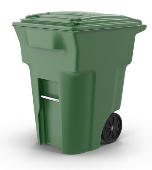 Green Trash Bin