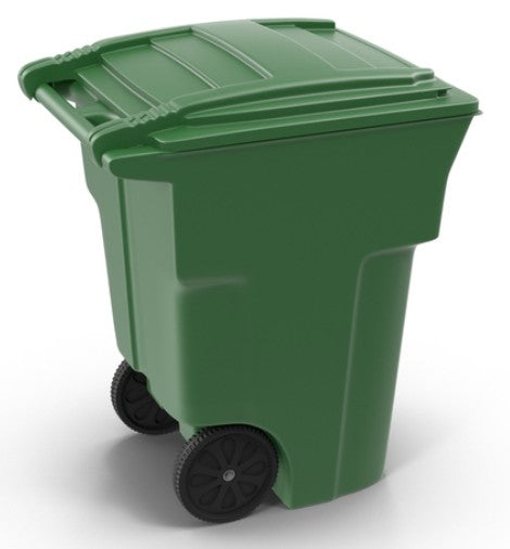 Green Trash Bin