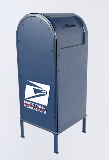 1/6 scale Mail Box