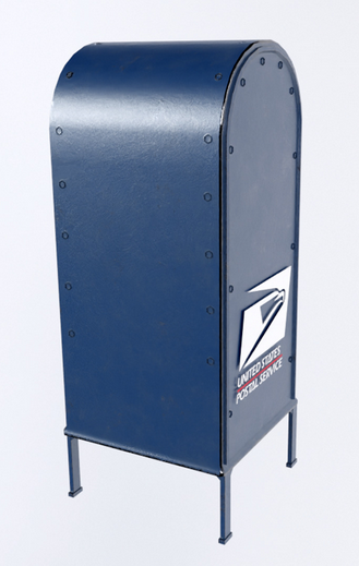 1/6 scale Mail Box
