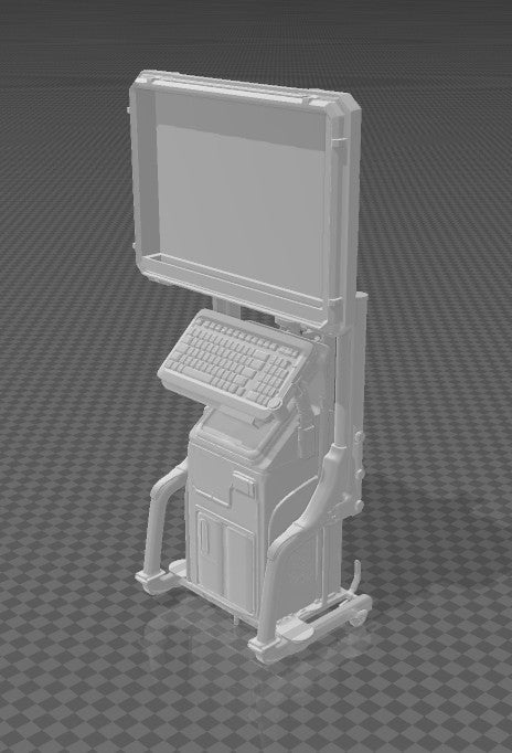 Space Main Console STL File