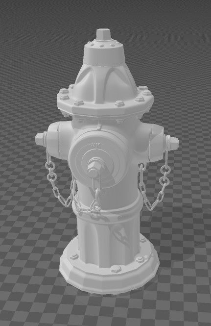Fire Hydrant STL